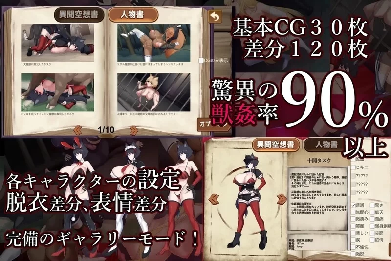 [RPG/肉鸽/卡牌/兽X/PC] 兽官之狩人 v21.09.28 (v1.3) AI汉化 [3+766M][百度盘]