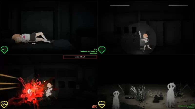 [PC/佳作/血腥重口/恐怖/异种奸/横板ACT/像素/动态]夜道v2.0 [1+917M][百度盘]