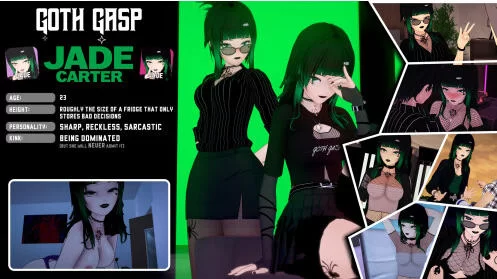 【日系SLG/AI汉化/动态】哥特式喘息 Goth Gasp v1.2.P2 [1+4G][百度盘]