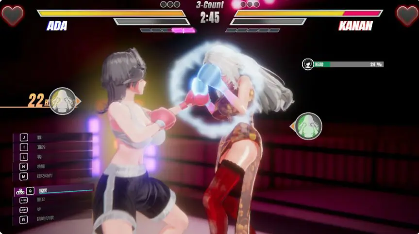 【PC/官中/日系/ACT游戏/4.98G】女同格斗！ (Lesbian Battle!) Ver0.5b 官方中文版+日系ACT游戏+4.98G