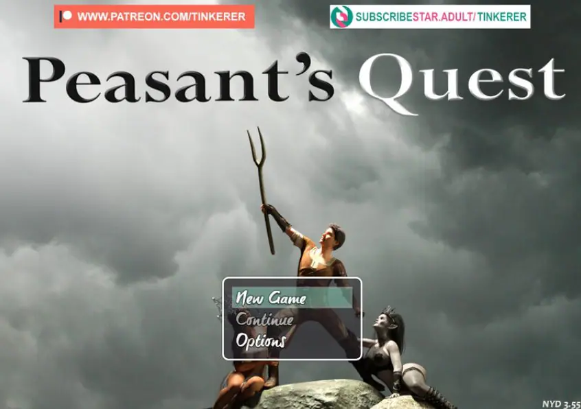 【PC/AI汉化/神作/RPG游戏/5.70G】农民的追求 （Peasant’s Quest） Ver4.01 AI汉化版+补丁+攻略+存档+神作RPG游戏+5.70G