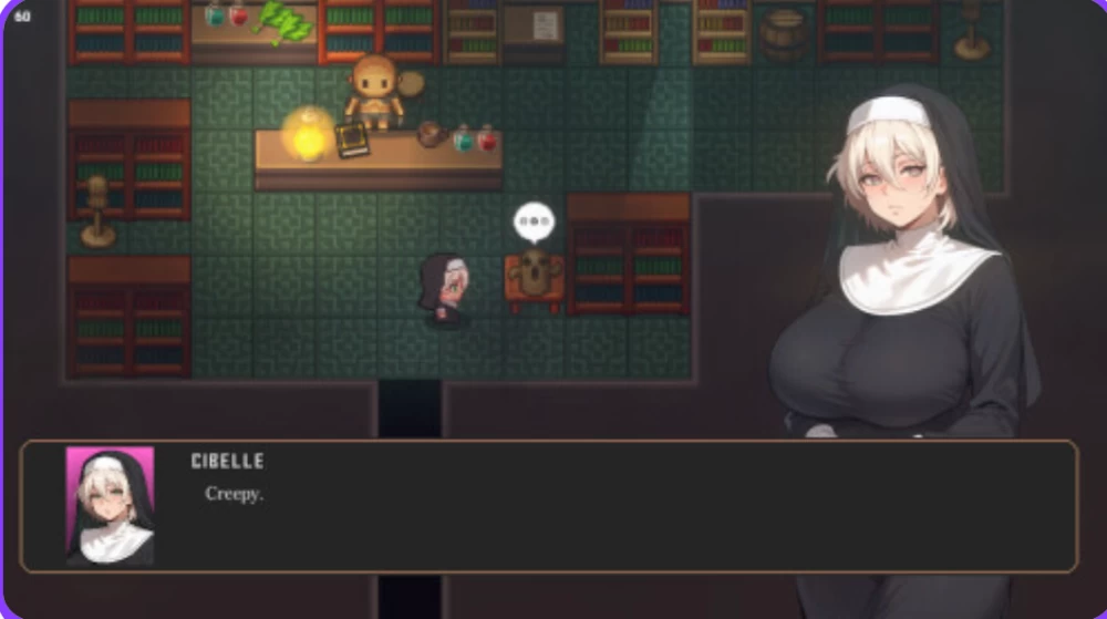 [PC/日式RPG/堕落修女/动态] 西贝尔 Cibelle v0.23 生肉步兵版 [1+660MB][百度盘]