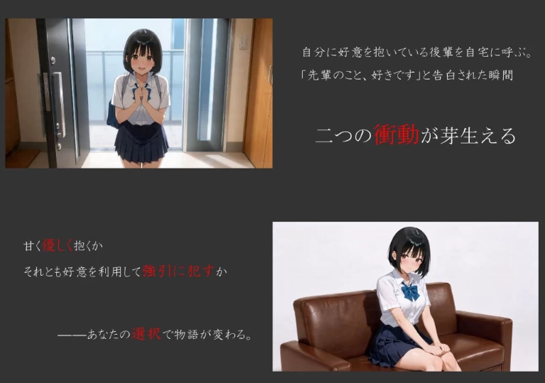 【PC】我把喜欢我的后辈叫到家里  AI汉化版+日式SLG游戏+1.80G [1P+1.80G][百度盘]