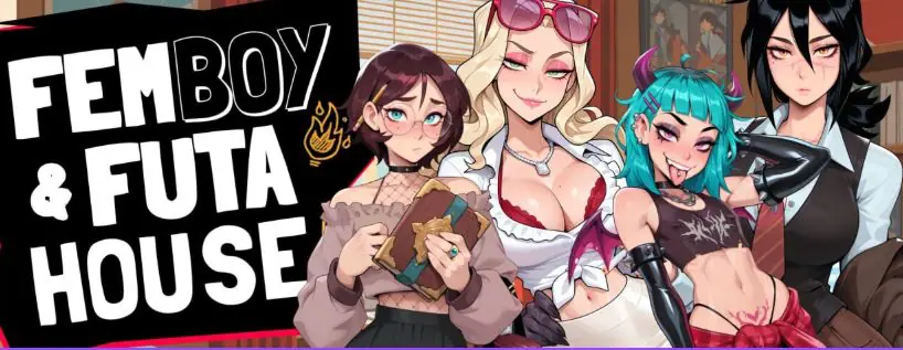 更新【爆款SLG/后宫/动态】 大鸟妙妙屋 FEMBOY FUTA HOUSE Ver1.135 官中步兵版+DLC 【6.10G】