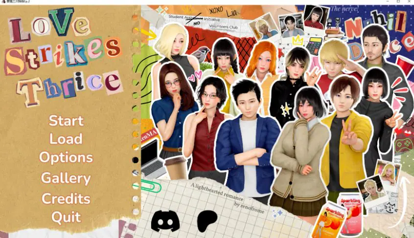 【PC/安卓/AI汉化/亚洲/3D/SLG游戏/2.64G】爱情三次降临 (Love Strikes Thrice) Ep.2 AI汉化版 PC+安卓+亚洲3D SLG+2.64G