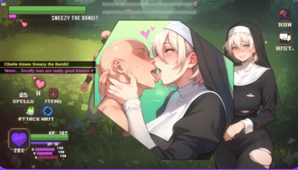 [PC/日式RPG/堕落修女/动态] 西贝尔 Cibelle v0.23 生肉步兵版 [1+660MB][百度盘]