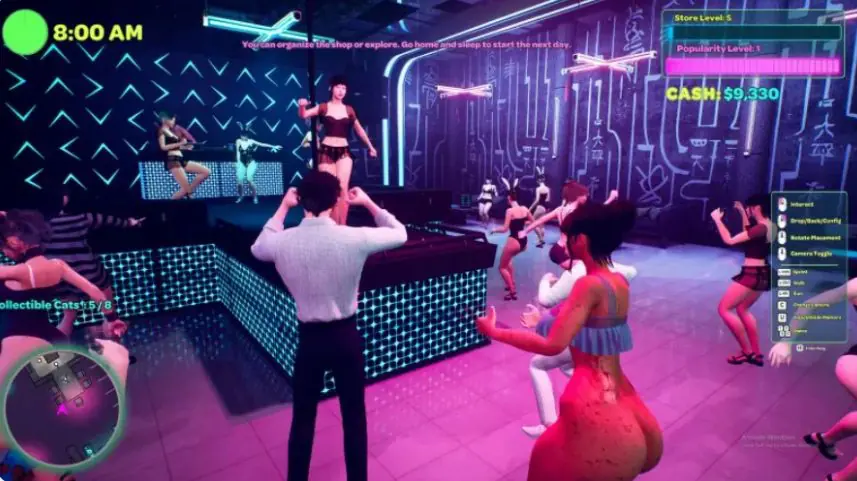 【PC/官中/欧美/3D/SLG游戏/3.82G】商店模拟器：罪恶女孩 (Sex Shop Simulator: Sinful Girls) Ver1.1 官方中文版+欧美3D SLG+3.83G