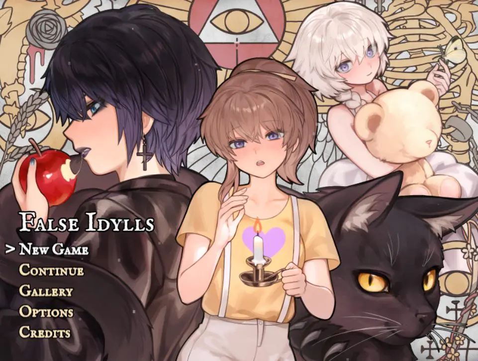【PC/AI汉化/互动/RPG游戏/510M】 虚假的田园 （False Idylls） Ver0.4.2 内嵌AI汉化步兵版+互动RPG游戏+510M