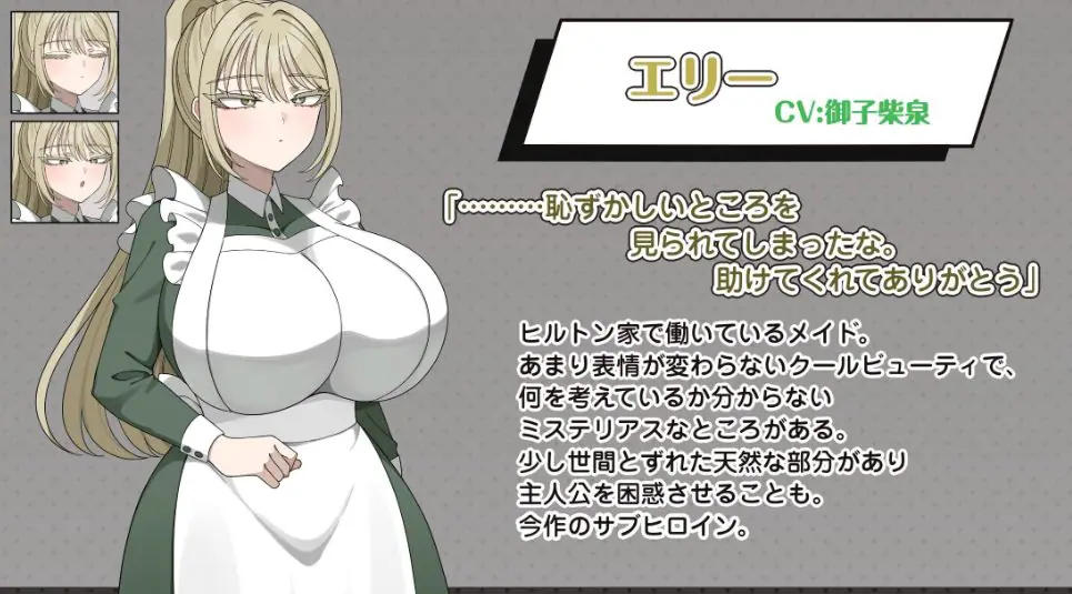 【PC/AI汉化/日式/RPG游戏/1.10G】伯爵府事件簿 -交错的两种意图（伯爵屋敷の事件簿 -交錯する二つの思惑）AI汉化版+全回想存档+日式RPG游戏+1.10G