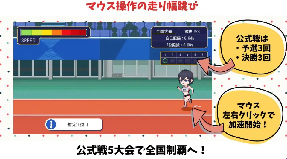 【PC/生肉/互动/SLG游戏/188M】 陆上选手的培育方法 （陸上選手のエッチな育て方） 生肉+互动SLG游戏+188M