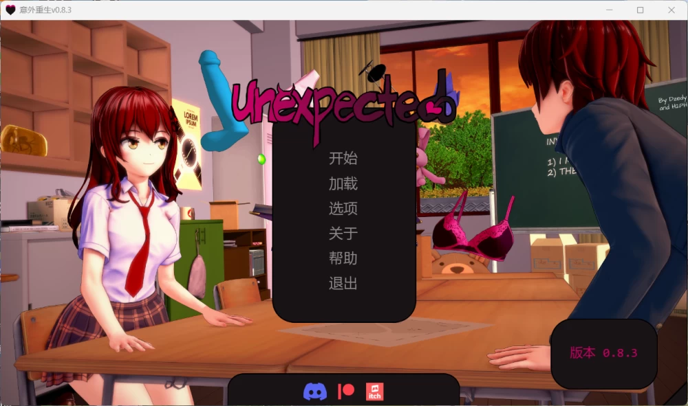 [PC/安卓/日系SLG]意外重生 Unexpected Rebirth V0.8.3 汉化动态步兵 [4+4.38G][多种下载方式]