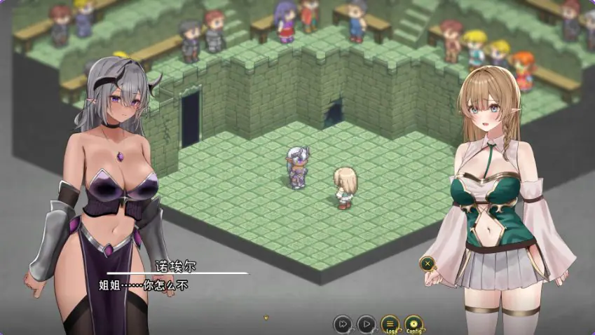 【PC/官中/冒险/RPG游戏/3.50G】奸落的黑暗精灵 （姦落のダークエルフ）体验版 官中版+冒险RP游戏+3.50G
