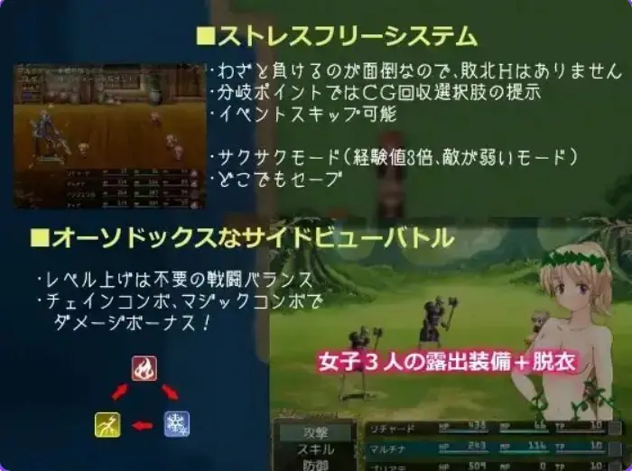 【PC/AI汉化/日式/RPG游戏/540M】 吸血妹安洁莉卡 （吸血妹アンジェリカ） AI汉化版+全回想存档+日式RPG游戏+540M