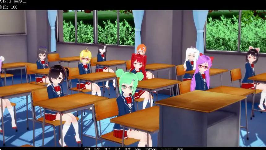 【PC/安卓/AI汉化/日系/SLG游戏/4.93G】学校故事 (School Tales) Ver10.1 AI汉化版+PC+安卓+日系SLG游戏+4.93G