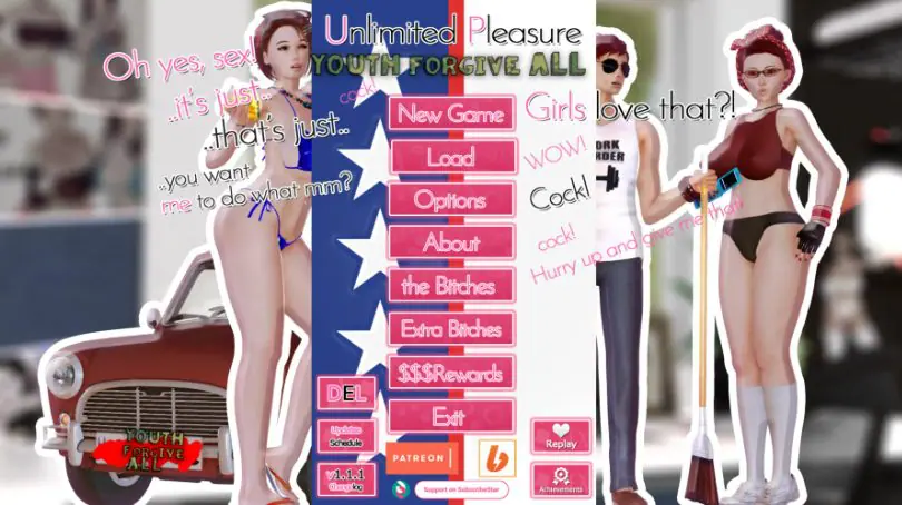 【PC/AI汉化/亚洲/SLG游戏/9.23G】无限欢愉 (Unlimited Pleasure) Ver1.1.1 AI汉化版+亚洲SLG游戏+9.23G