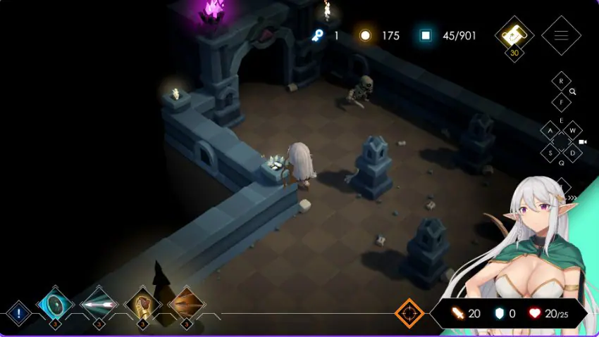 【PC/官中/生存/ACT游戏/3.30G】Escape Dungeon 2-银月苍狼 苏拉尔（Escape Dungeon 2 ～ 銀月蒼き狼 シュラル） Ver2.2 官中步兵版+DLC+生存ACT游戏+3.30G