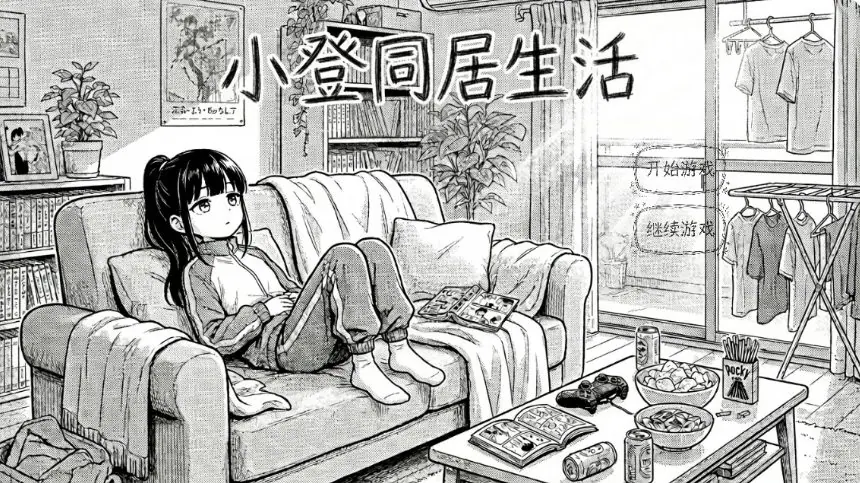 【PC/官中/日系/SLG游戏/0.53G】小登同居生活 Ver0.2 官方中文版+日系SLG+0.53G