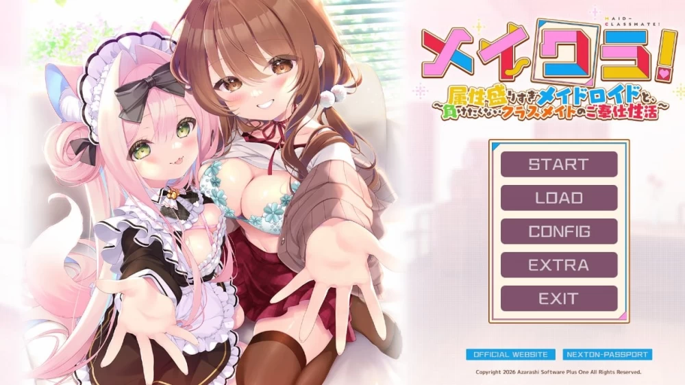 [新作PCADV] 同班女仆 与要素溢出的女仆智能姬 メイクラ 存档 [1.5G] [1+1.5G][百度盘]