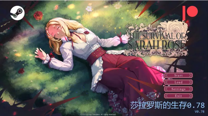 【PC/安卓/AI汉化/日系/SLG游戏/3.1G】莎拉罗斯的生存 （The Survival of Sarah Rose ）Ver0.78 AI汉化版+PC+安卓+日系SLG游戏+3.1G