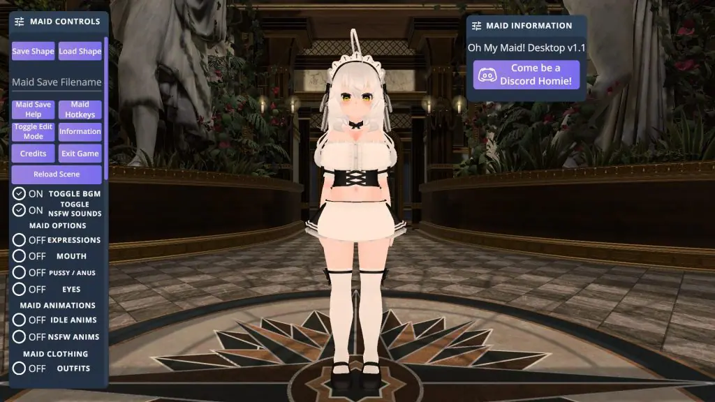 【PC/生肉/日式/3D游戏/630M】 哦，我的女仆！（Oh My Maid!） Ver1.1 生肉步兵版+日式3D游戏+630M