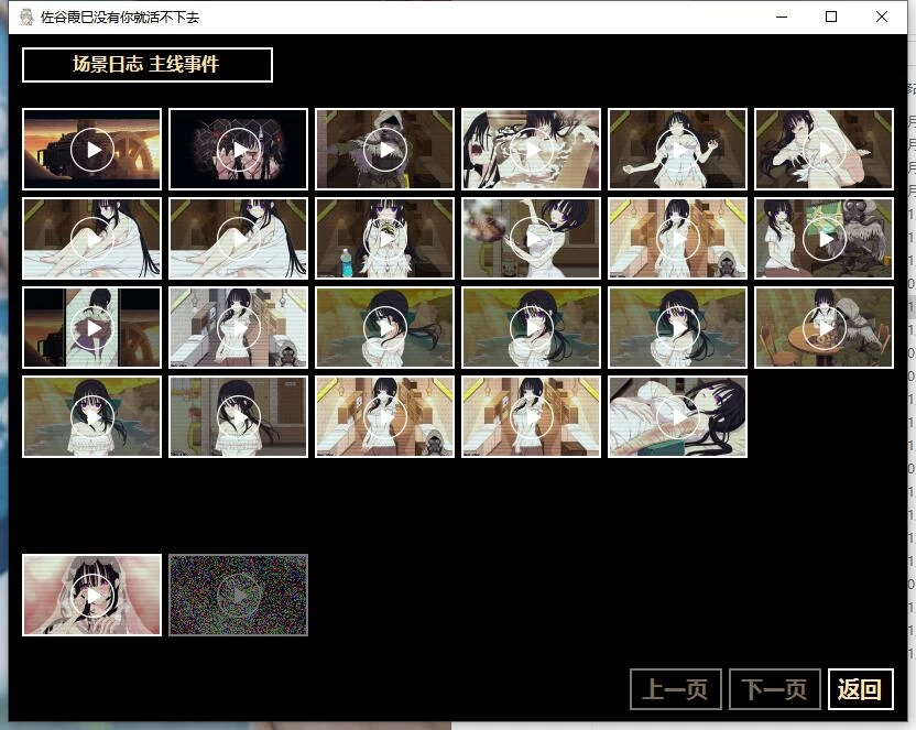 【SLG】佐谷霞没有你就活不下去  v1.10 内嵌AI汉化版+存档 [1+733M][百度盘]