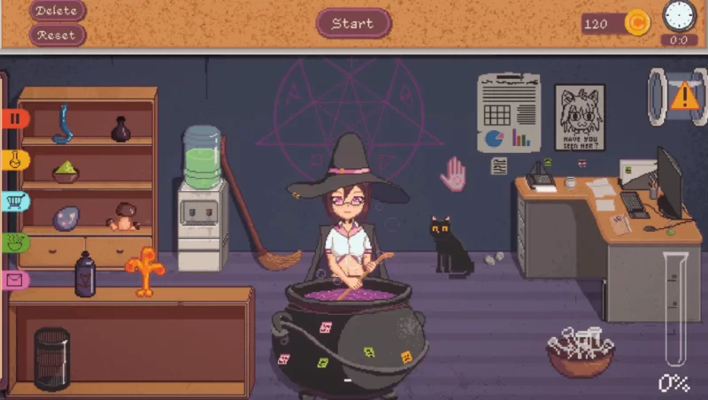 【PC】兼职女巫 ~Part-Time Witch ~v1.01~官中 [1P+1.3G][百度盘]