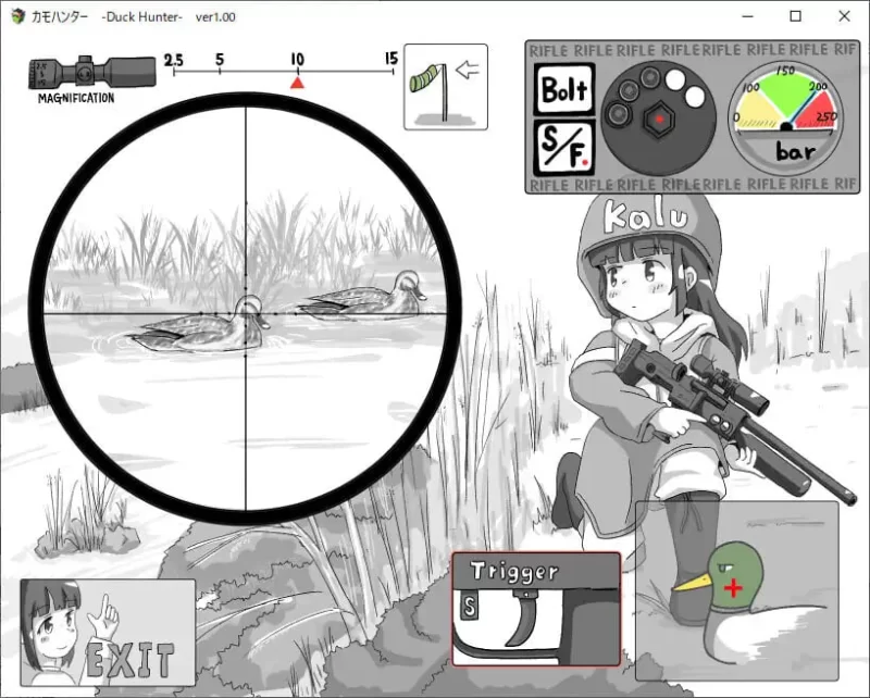 [RPG汉化PCi]鸭子猎人 カモハンター -Duck Hunter‐ v1.21 [1+400M][百度盘]