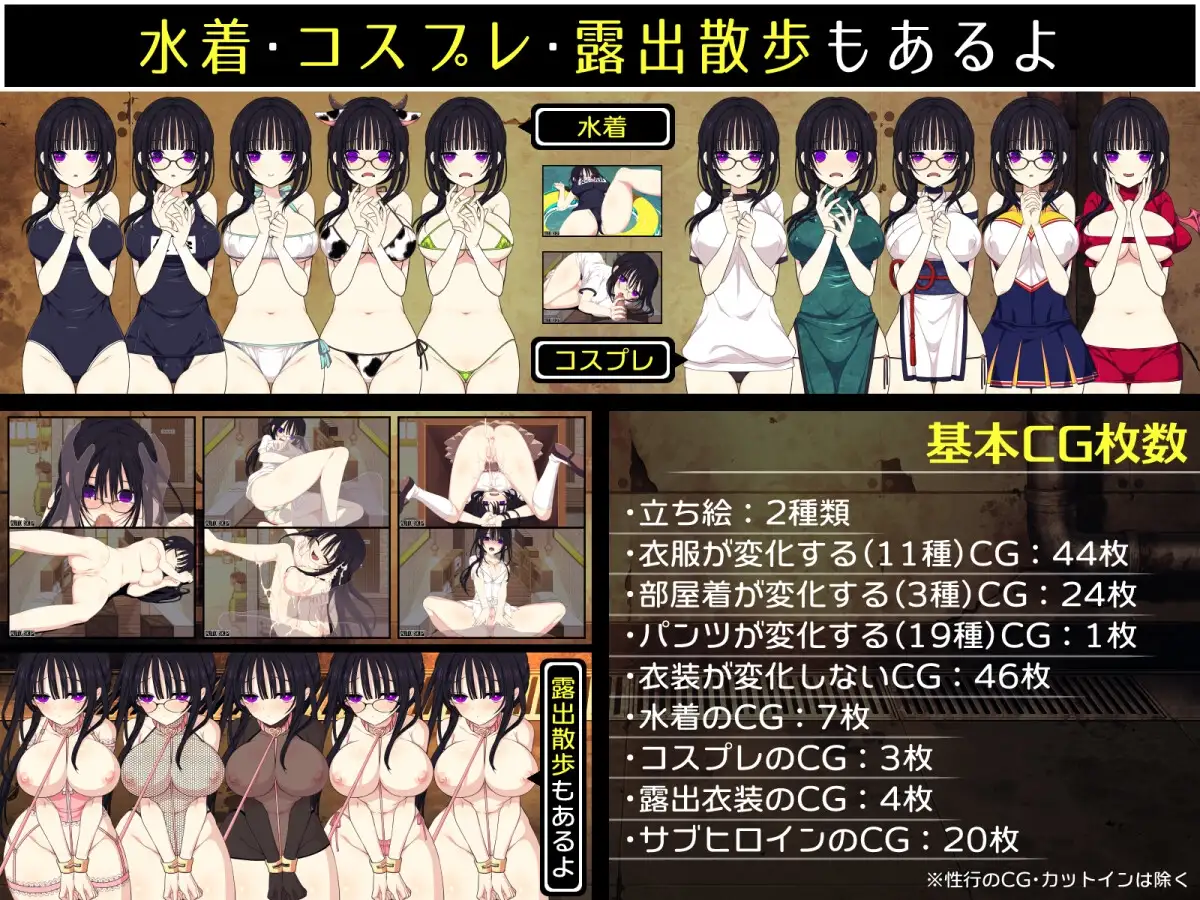 【SLG/汉化/换装/更新/甜蜜】佐谷霞没有你就活不下去 v1.12 [1+600m][多种下载方式]