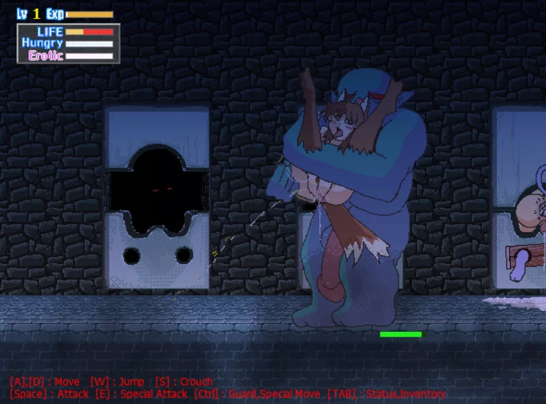 [ACT日文PC像素动态]狼娘的地牢 Wolf’s Dungeon v260607 [1+130M][百度盘]
