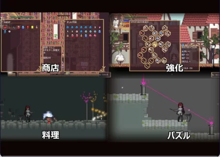 【2D横版ACT/中文/动态/PC】舞动死神/Dancing Reaper V1.0.4 官方中文版 [1+100mb][百度盘]