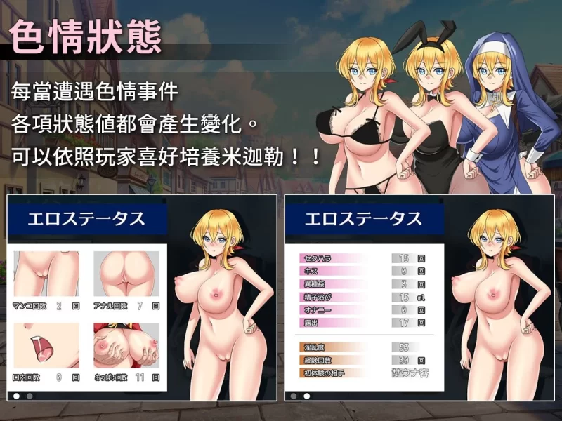 [PC+JOI/巨乳/援交/换装/恶堕/官中无修]见习商人米迦勒 [1+614M][百度盘]
