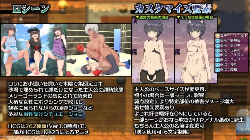 [精品RPG安卓joiPC官中无码动态CVv1.01]落败男妖的白给之旅 [1+2G][百度盘]