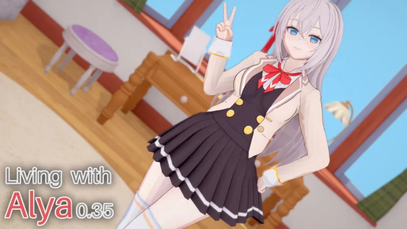 与阿尔雅一起生活 Living with Alya v0.43 AI汉化版【PC+安卓】 [2+1.75G][百度盘]