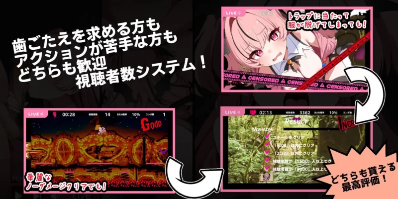 [ACT日文PC]天菜直播!! アマナアライブ!! v1.4 [1+400M][百度盘]