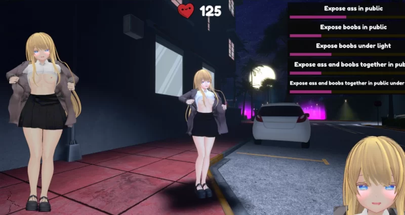PC【3D沙盒潜行露出】莫依卡：露出诱惑 v0.1官中动态步兵 [1+2.5g][百度盘]