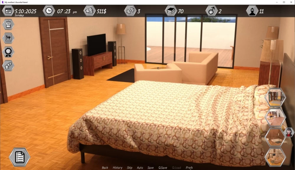 我母亲最喜欢的朋友 v0.2 AI汉化版【PC+安卓/3.28GB/更新】 [2+3.28G][百度盘]