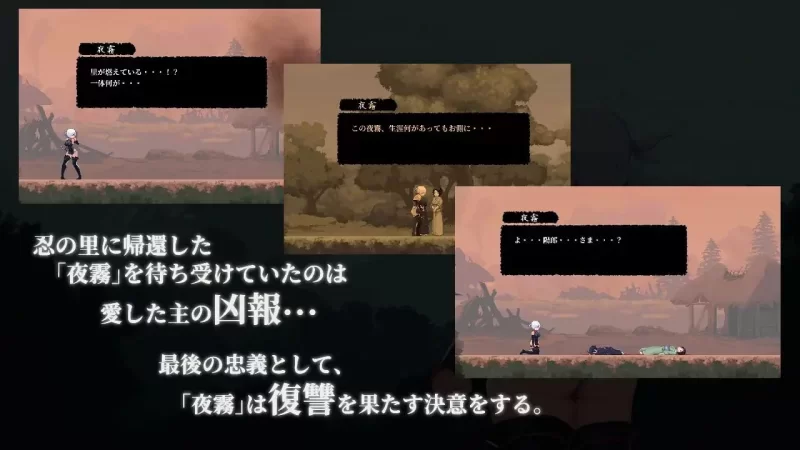 [PC盖世 爆款ACT/像素动态]复仇的夜雾 復讐の夜霧 v1.0.2官中 [1+422mb][百度盘]