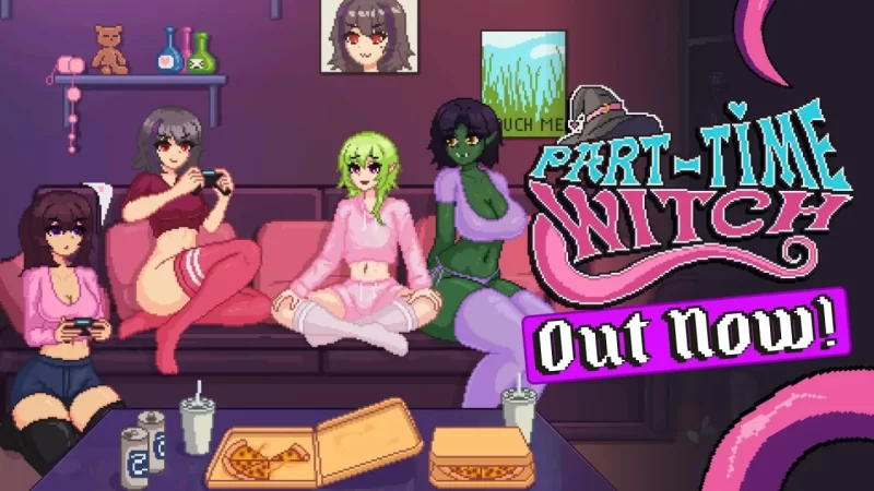 [SLG官中PC像素动态步兵全CG存档]兼职女巫  Part-Time Witch v1.01 [1+1G][百度盘]
