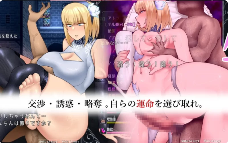 【PC+安卓援交神作RPG战斗H】渎神圣女/不洁圣女V1.0.10汉化全CG [1+2.3G][百度盘]