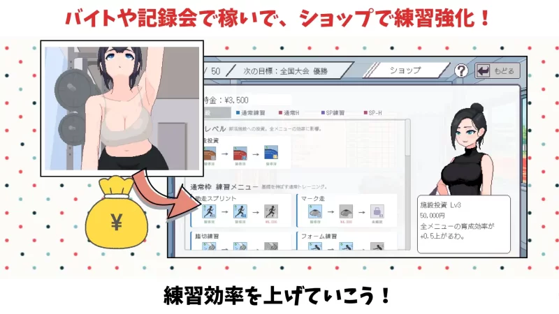 新作[pc/巨乳/生肉/像素/阿黑颜] 陆上选手的色情培育方法 [2+188M][百度盘]