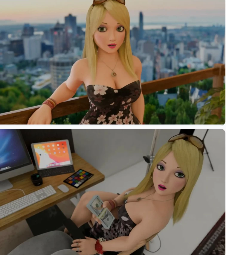 【PC+安卓欧美SLG/AI汉化/浪漫】完美十分女孩0.3 [1+1.5G][百度盘]