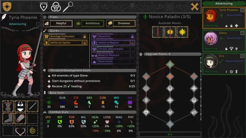 【安卓/PC】更新[爆款RPG/经营/养成] [H版暗黑地牢]淫欲地牢/欲望地牢P4.1官方中文 [2+439M][百度盘]