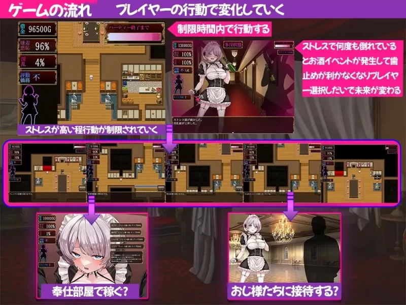 双端[探索RPG/女仆羞辱]没落女仆 阴道与毒药 V1.0 内嵌AI汉化 [2+2.7g][百度盘]