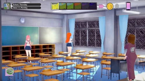 [SLG官中PC安卓动态步兵]妻子荡妇学校  Waifu Slut School  v0.5.5 [1+8G][百度盘]