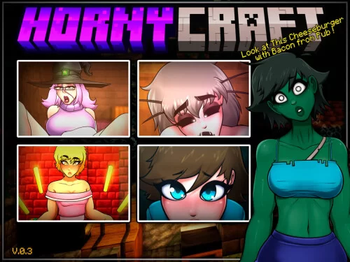 【欧美SLG/AI汉化/动态】霍尼克拉夫特 Hornycraft v0.32 PC+安卓 [1+3.86G][百度盘]