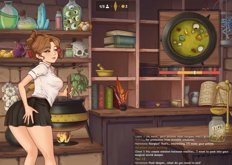 赫敏的商店 Hermione’s Shop v0.2.7AI汉化步兵【PC+安卓/910M】 [2+910M][百度盘]