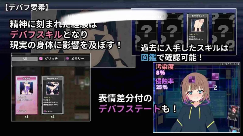 pc[RPGAI汉化]幻装少女娜姬 -赛博色情陷阱地牢潜入录  v1.10 AI汉化版 [1+1G][百度盘]