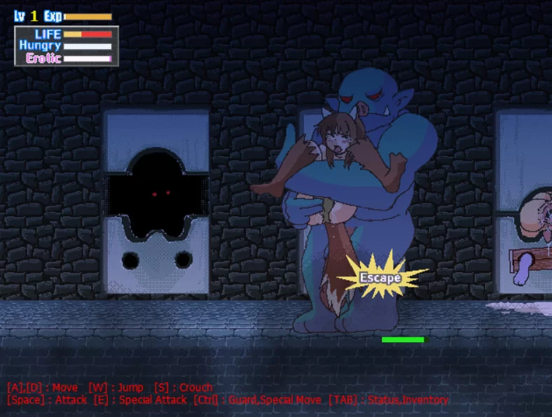 [ACT日文PC像素动态]狼娘的地牢 Wolf’s Dungeon v260607 [1+130M][百度盘]