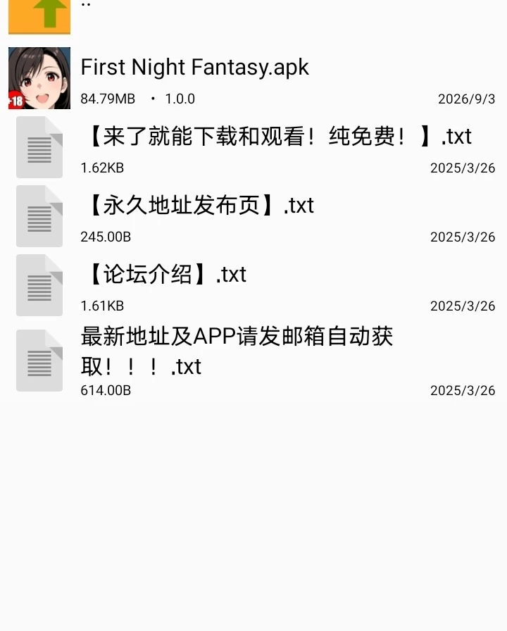 【安卓】First Night Fantasy [1+83M][百度盘]