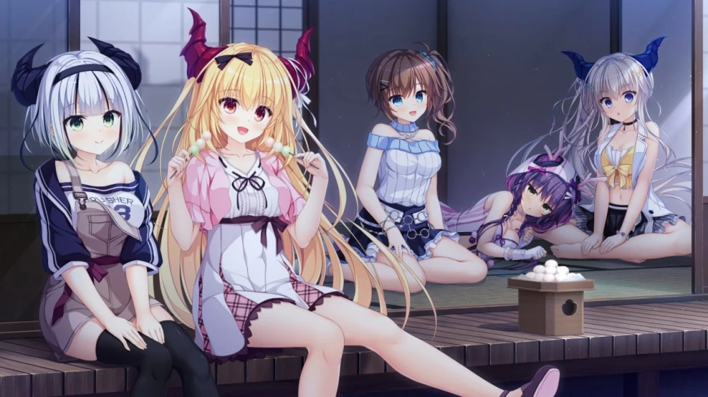 [PCADV官中步兵] 龙姬混日子 竜姫ぐーたらいふ [1 2 3 外传]合集 存档[8G] [1+8G][百度盘]